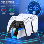 Controller Charging Station For PlayStation 5 Dual Fast Charger LED Indicator Charging Stand Docking Station ps5 accessories