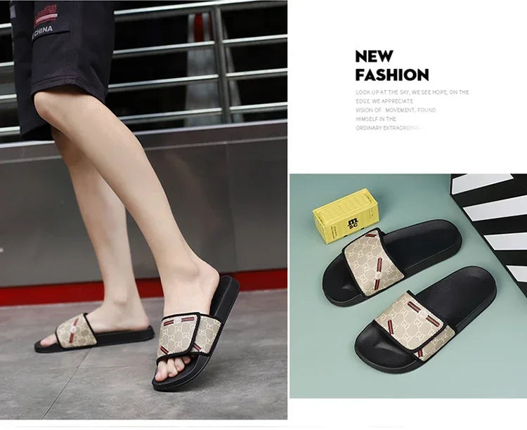 Men's Luxury Sandals Man 2024 High Quality Shoes Mens Sandal for Men Sandel Summer Shoes Sale Replica Brand Sandals Slipers Flat