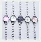 Women's Watches Elegant Woman Watch Quartz Gifts for Women Luxury Fashion Stainless Steel Alloy Women's Wristwatch Accessories