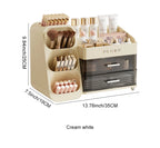 Cosmetics storage box Home dressing table advanced sense large capacity lipstick skin care multifunctional points Shelf