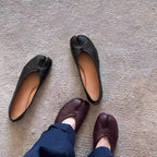 Women Flat Ballet Shoes Tabi Toe-shaped Single Flats Female Pig Hoof Leisure Shoes Soft Mocassins Femmes Casual Shoes Woman