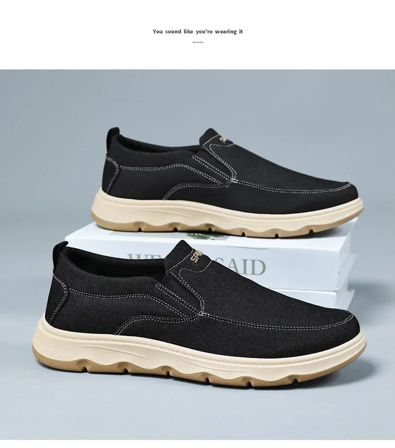 Shoes for men, 2025 autumn new single shoes, British style bean shoes, dad shoes, one foot casual shoes