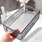 Clear Cosmetic Storage Box Bathroom Make Up Organizer Luxury Makeup Cosmet Box Beauty Storage Skincear Organizer