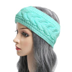 Winter Knitted Inner Layer with Velvet Windproof and Keepwarm Headband