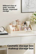 Cosmetics Storage Box Home Advanced Sense Dressing Table Desktop Capacity Multi-functional Skin Care Products Compartment Shelf
