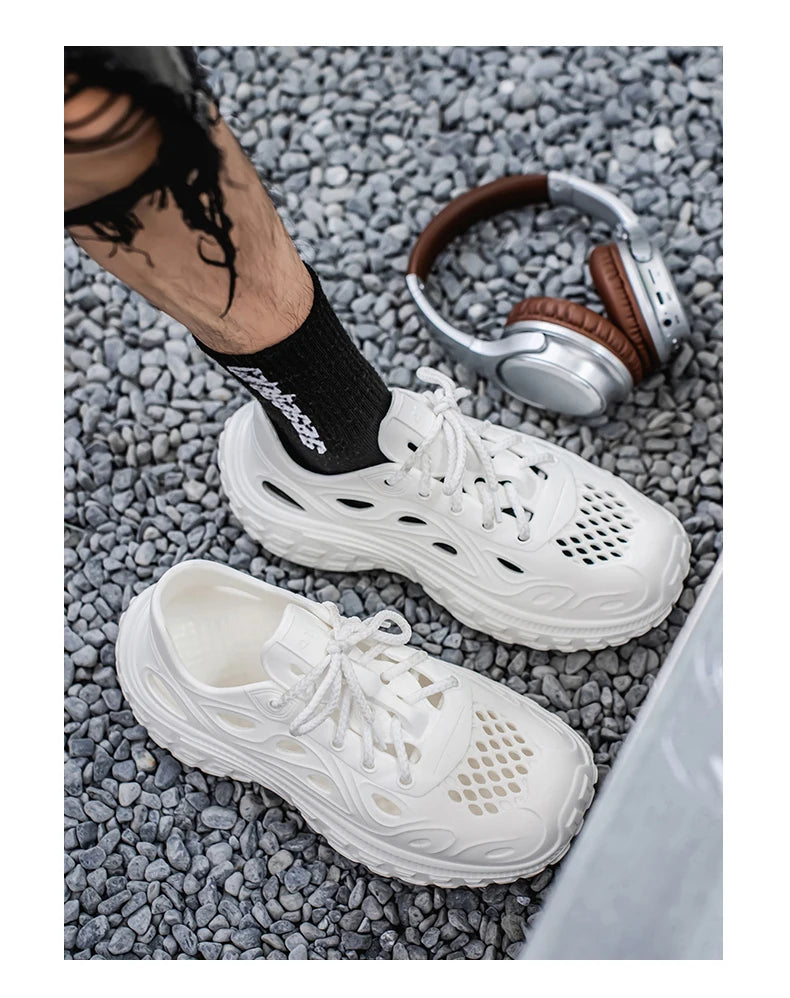 Couple Sandals For Men New Fashion 2025 Summer Outdoor Hole Shoes for Women Sandals Sandalias Hombre Sandalias De Mujer