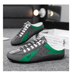 Half Slippers for Men Trendy Men's Flat Bottom Casual Shoes Soft Sole Support Shoes Men's Sneakers Zapatos De Hombre 2024