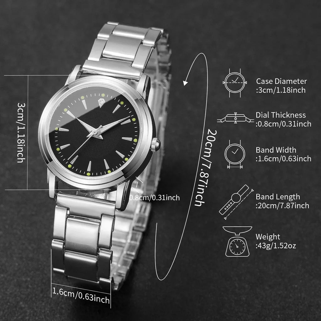 Fashion Couple's Watches Men Women's Business Watch Casual Minimalist Versatile Women Quartz Wristwatches