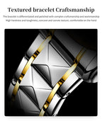 OLEVS 2906 Couple Watch Luxury Stainless Steel Waterproof Clock Fashion Roman Scale Diamond Calendar Dial Men Women Quartz Watch