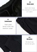 Autumn Winter Men's Jogging Sweatpants Running Male Sport Fitness Sportswear Breathable Pants Homme Casual Cotton Trousers Pants