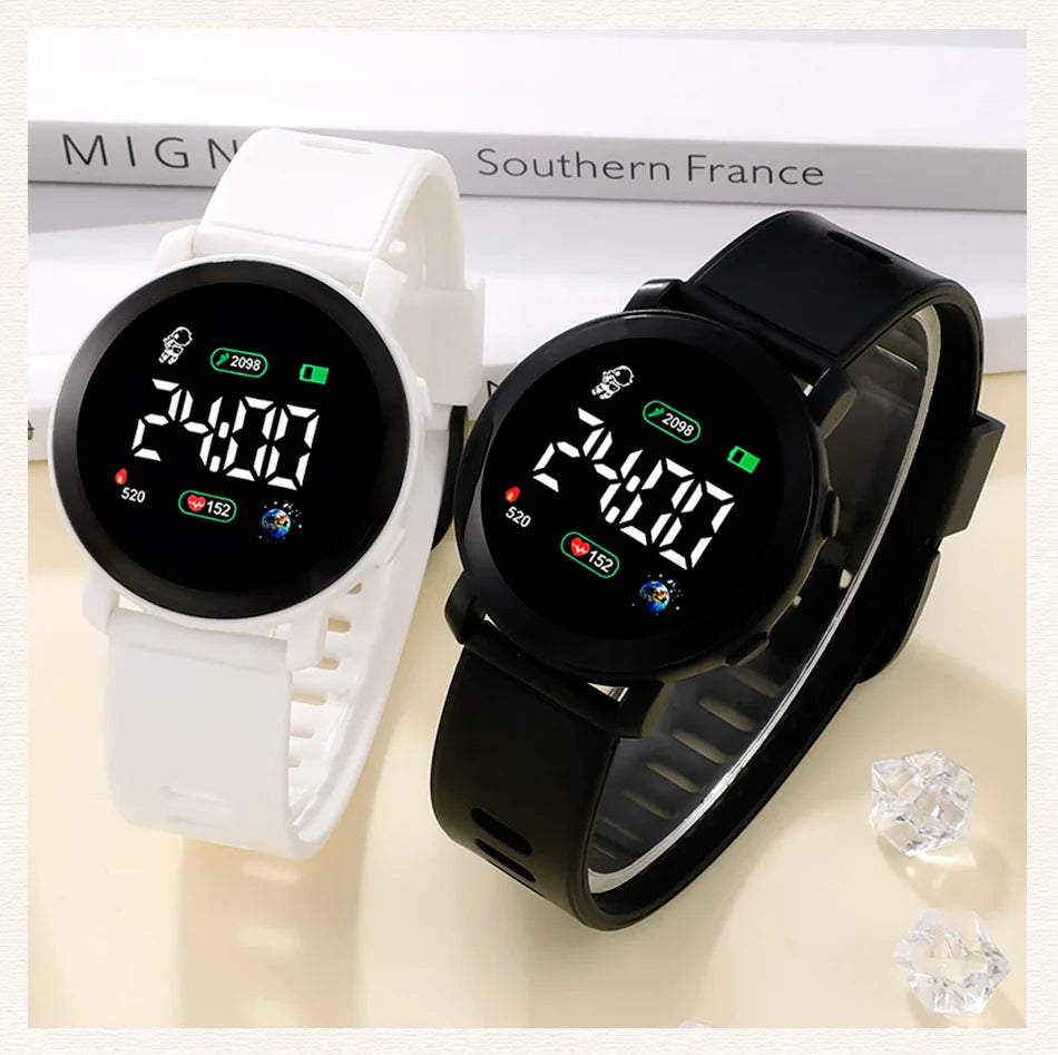 Couple Watches LED Digital Watch for Men Women Sports Army Military Silicone Watch Electronic Clock Hodinky Reloj Hombre