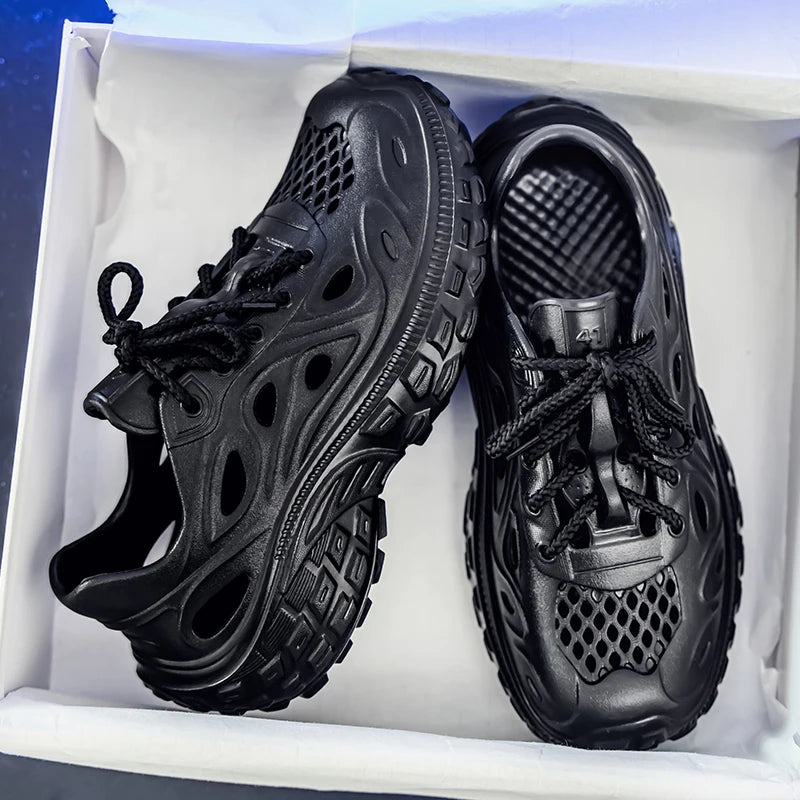 Couple Sandals For Men New Fashion 2025 Summer Outdoor Hole Shoes for Women Sandals Sandalias Hombre Sandalias De Mujer