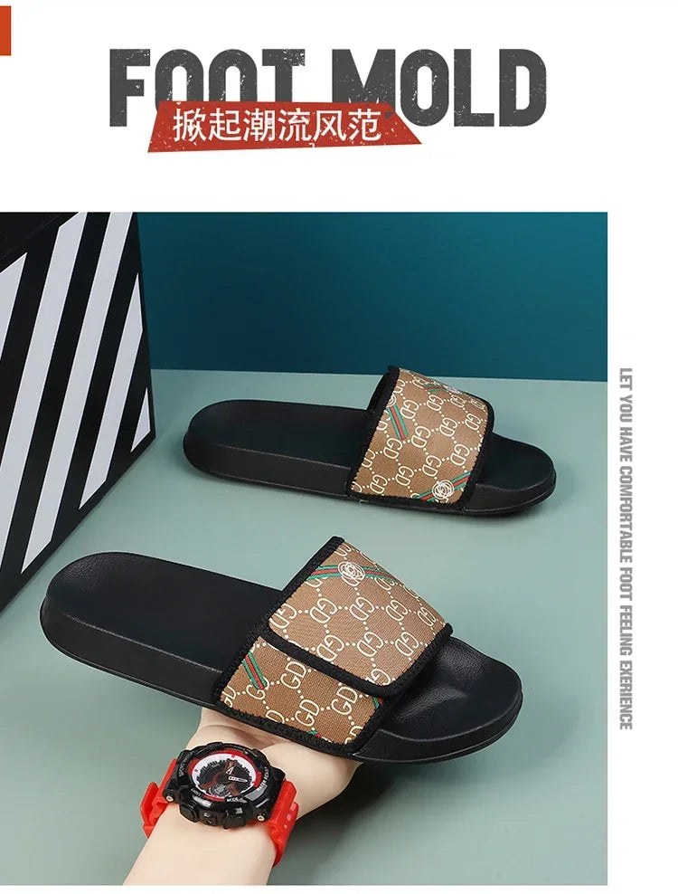 Men's Luxury Sandals Man 2024 High Quality Shoes Mens Sandal for Men Sandel Summer Shoes Sale Replica Brand Sandals Slipers Flat