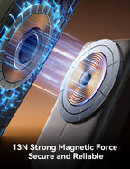 3 in 1 Magnetic Power Bank 22.5W Fast Charging Power Bank 10000mAh Wireless Portable Charger For iPhone 12-16 For AirPods Watch