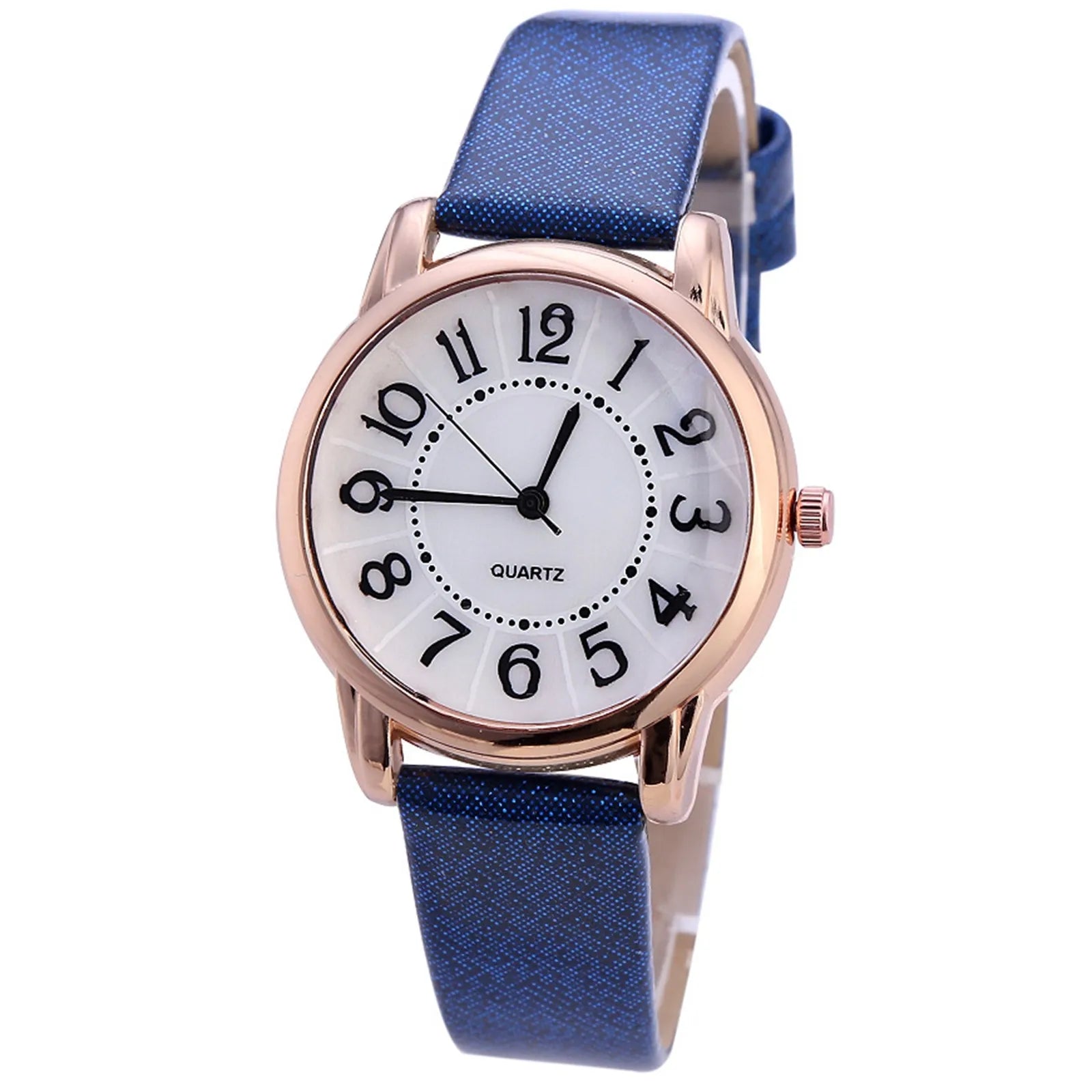 Women's Watch Quartz Dial Digital Watch Frosted Leather Strap Ladies And Girls' Watch Female Casual Ladies Watches женские часы
