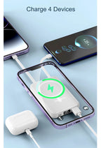 Magnetic Power Bank 20000mAh 10W Wireless Fast Charging Portable Battery Magsafe Powerbank for iPhone 16 14 15 pro Huawei Xiaomi