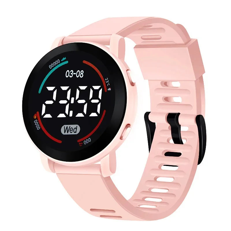 Couple Watches Fashion LED Digital Watch for Men Women Sport Silicone Casual Watch Electronic Clock New Boys Girls Student Clock