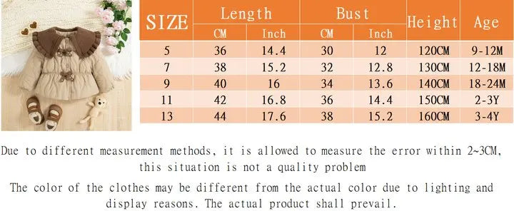 Winter Clothes for Girls Baby Girl Cotton Coat Winter Children S Bow Cute Coat Cotton Coat Girls Clothing