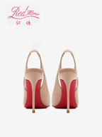 Women heels 2025 New elegant Luxury Brand Pumps woman 2025 High Heels Red Shiny Bottoms sexy Pointed Toe Prom Ladies Shoes Women