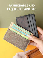 Luxury Design Wallets for Women Multi-Function Card Holder PU Leather Female Small Card Bag Short Women's Purse