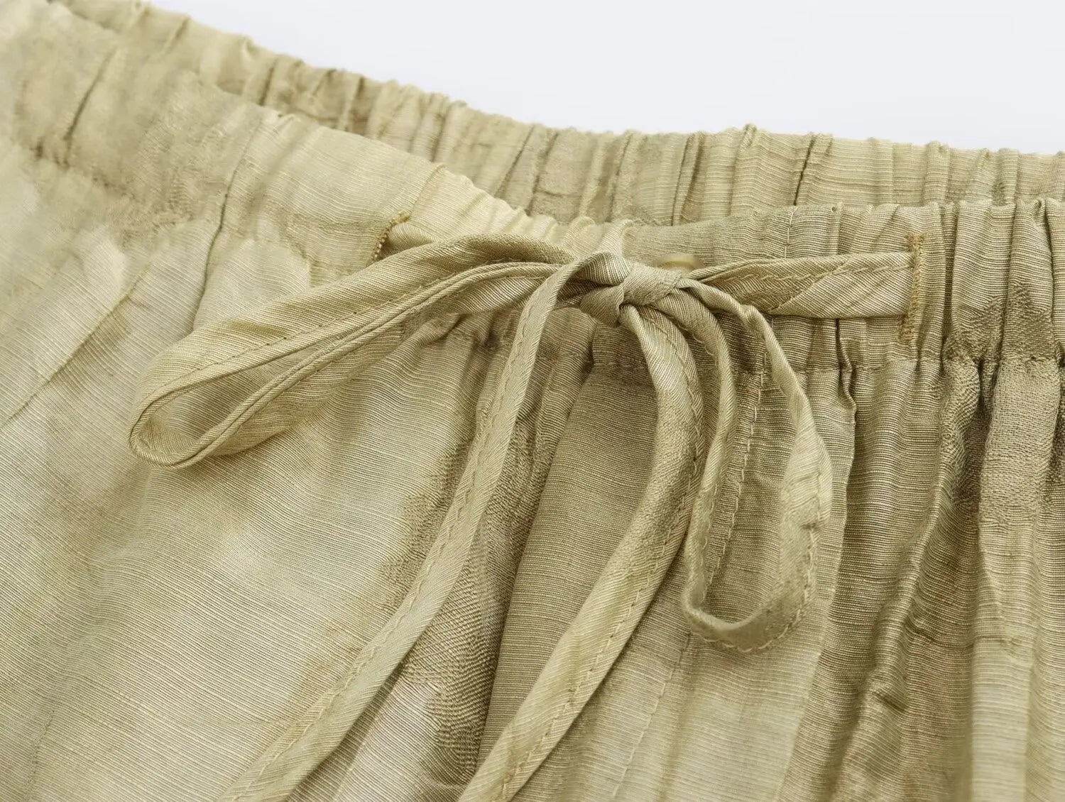 Women Print Long Pants Sets For Women Lapel Half Sleeve Single Breasted Shirts + High Waist Lace-Up Wide Leg Pants