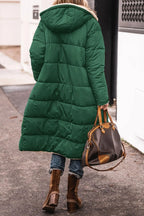 Fashion Casual Women's Winter Warm Coat Jacket Women's Fleece Jacket Wool Long Hooded Outerwear
