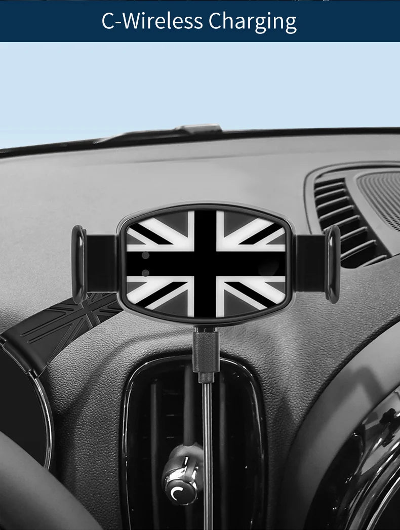 Mobile Phone Holder Car Accessories Bracket For MINI COOPER F56 F57 F55 F54 F60 Countryman Clubman LCD Mount GPS Support Gravity