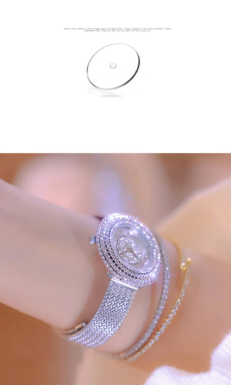 Fashion Luxury Watches For Woman New Vintage Golden Women's Wristwatches Ladies Dress Quartz Clock High Quality Relogio Feminino