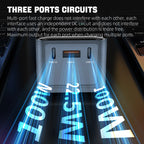 160W Power Bank 30000mah TFT Digital Display PD100W PD QC SCP PD80W+PD80W Laptop Phone Earphone Portable Two Way Fast Charging