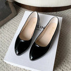 Women Candy Color Ballet Flats White Wedding Shoes Woman Flats Patent Leather Slip on Shoes Zapatos Mujer Ladies Boat Shoes NEW