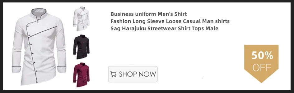 Men Shirt Long Sleeve Personality Diagonal Button Shirts for Men Luxury Designer Irregular Henry Collar Top Grade Tops