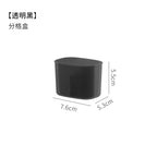 Toilet Desktop Storage Box Container Cosmetics Bathroom Countertop Sorting Box Large Capacity Cosmetic Brush Makeup Organizer