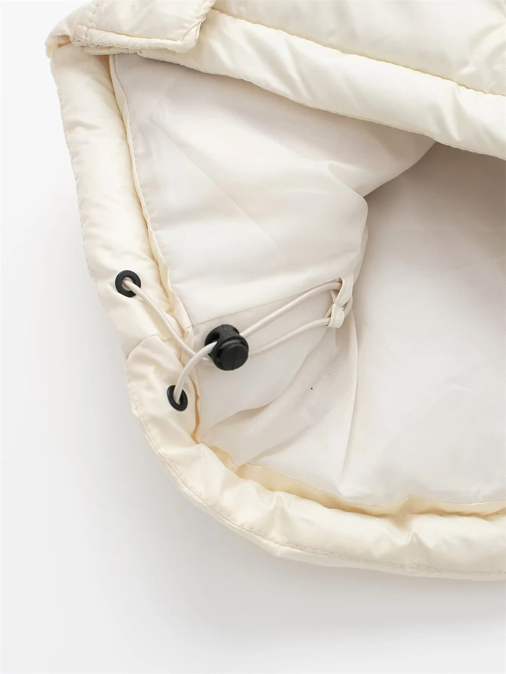 Women's Winter Coat 2025 New Fashion Autumn Hooded Cotton Vest Jacket for Women Casual Chic Ladies Clothes