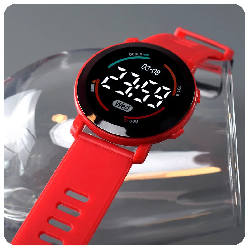 Couple Watches Fashion LED Digital Watch for Men Women Sport Silicone Casual Watch Electronic Clock New Boys Girls Student Clock