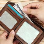 Men's and women's wallets are convenient to carry and can be stored in pocket bags or card holders. They are made of PU material