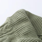 Men's Sweater Knitted Pants Solid Color Casual Pants Autumn Winter Warm  Knitted Slim Fit Pants for Male Long Pant