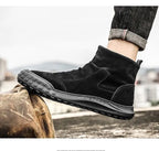 New Male Shoes Spring Autumn Men's Boots High Cut Footwear Quality Offers Cheap Original Deals Y2k Size 45 Designer Classic Sale