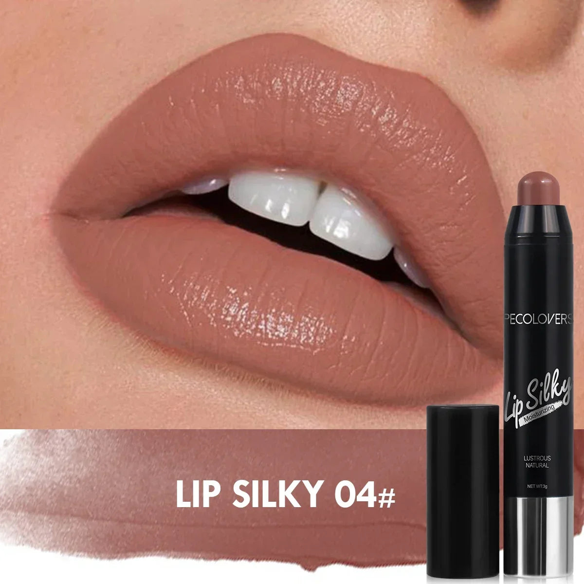 1PC Reduce Lip Lines, Three-dimensional Gloss, Rich Color, Silky Smooth, Moisturizing, Lipstick, Lip Makeup Cosmetic