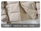Winter Cotton Coat for Men - New Style, Lamb Hair Padded Cotton Coat, Double-sided Wear, Loose and Warm Cotton Jacket for Women