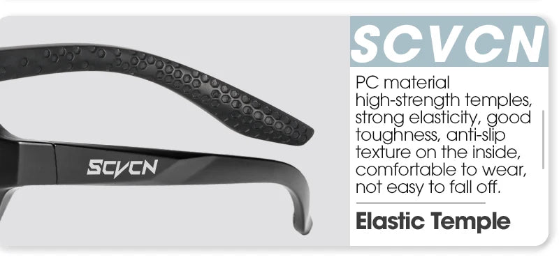 SCVCN Men bicycle Cycling Sunglasses Woman MTB road bike Driving Goggles Outdoor Sports running Glasses UV400 Hiking Eyewear