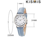 Women's Quartz Watch Simple Dial PU Leather Strap Elegant Timepiece for Daily Casual and Business Wear