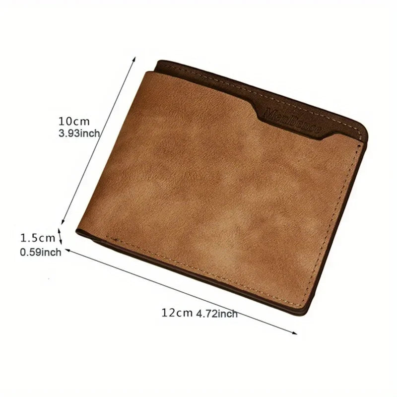 Engraved Photo Wallets for Husband, Dad, Boyfriend, Son - Customized Birthday, Father's Day Gifts for Men Personalized Wallets