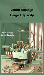Cosmetics Storage Box Makeup Display Shelf Desktop Dressing Table Jewelry Organizer Box Bathroom Lipstick Skin Care Product Rack