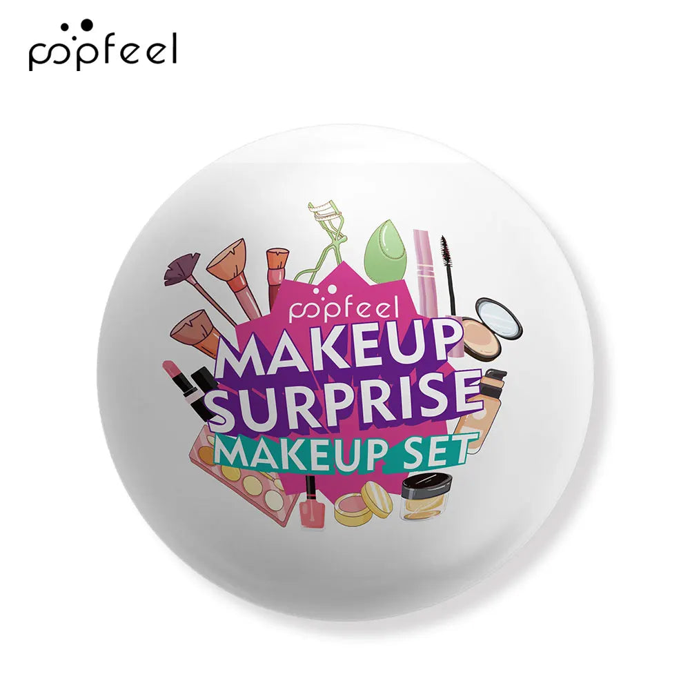 Lipstick + concealer + eyeliner + blush cosmetic set, multiple styles, convenient and affordable cosmetic set