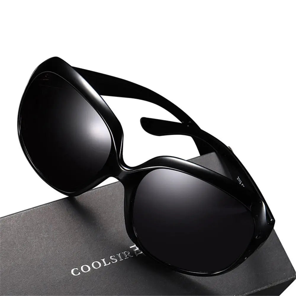Sunglasses for Women Men Classic Retro Vintage Oversized Eyewear Fashion Shades Round Faced Driving Glasses