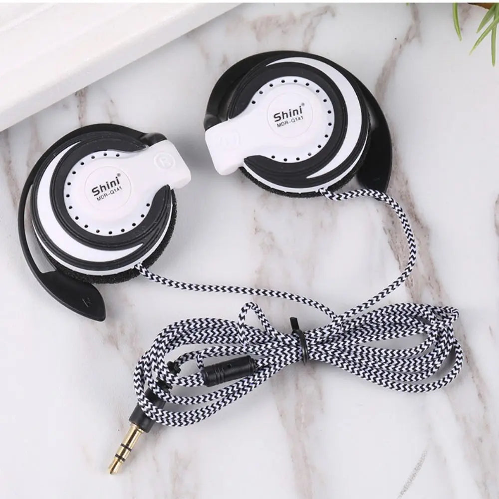 Phone Gaming Running Headset Sweatproof Noise Cancelling Earphones Super Bass Earbuds Ear Hook Headphone Ear Hook Headsets