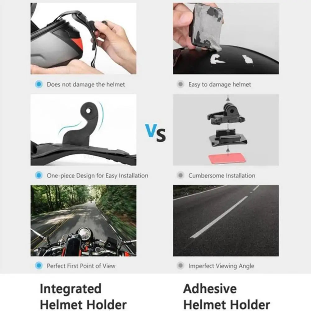 Helmet Holder Helmet Accessories Motorcycle Riding Mobile Phone Holder Sports Camera Chin Holder