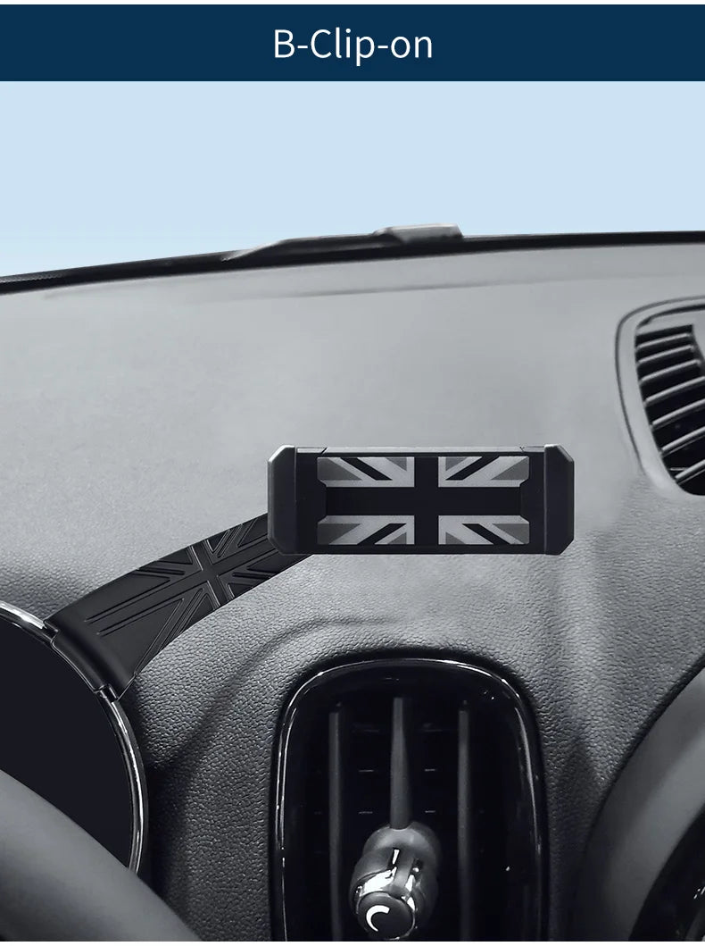 Mobile Phone Holder Car Accessories Bracket For MINI COOPER F56 F57 F55 F54 F60 Countryman Clubman LCD Mount GPS Support Gravity