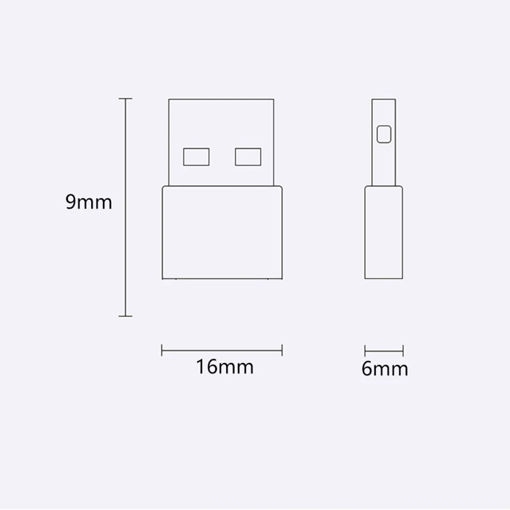 Handsfree USB Bluetooth-compatible 5.0 Adapter Wireless Transmitter Receiver Audio Dongle USB Adapter For PC Computer Laptop