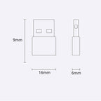 Handsfree USB Bluetooth-compatible 5.0 Adapter Wireless Transmitter Receiver Audio Dongle USB Adapter For PC Computer Laptop